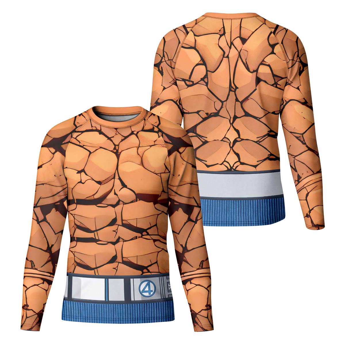  Marvel Fantastic 4 Thing Kid Rash Guard