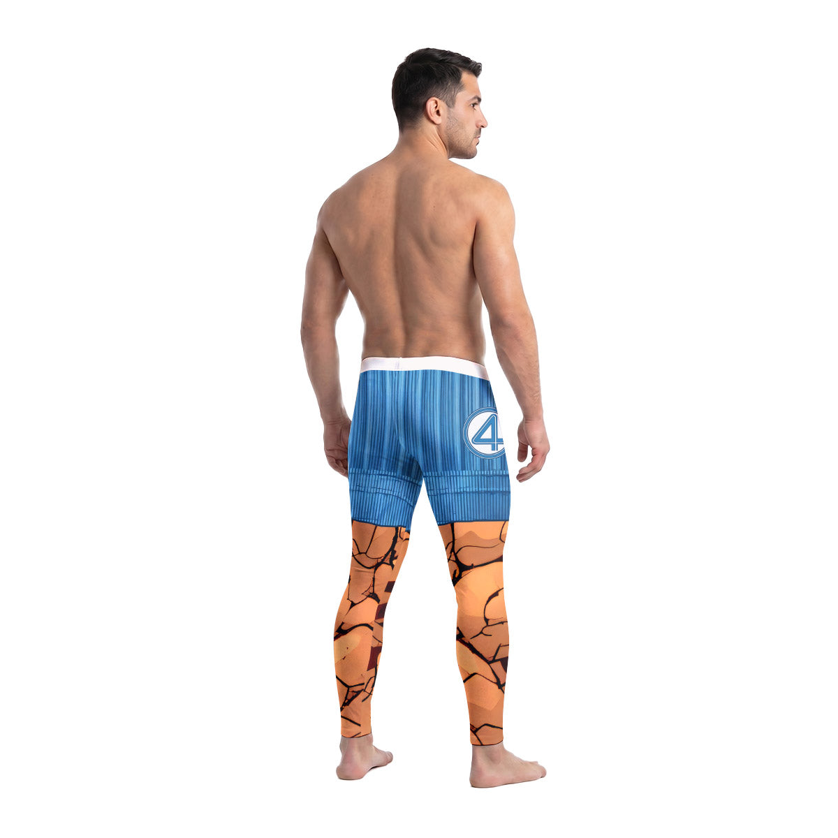  Marvel Fantastic 4 Thing Men's Compression Leggings