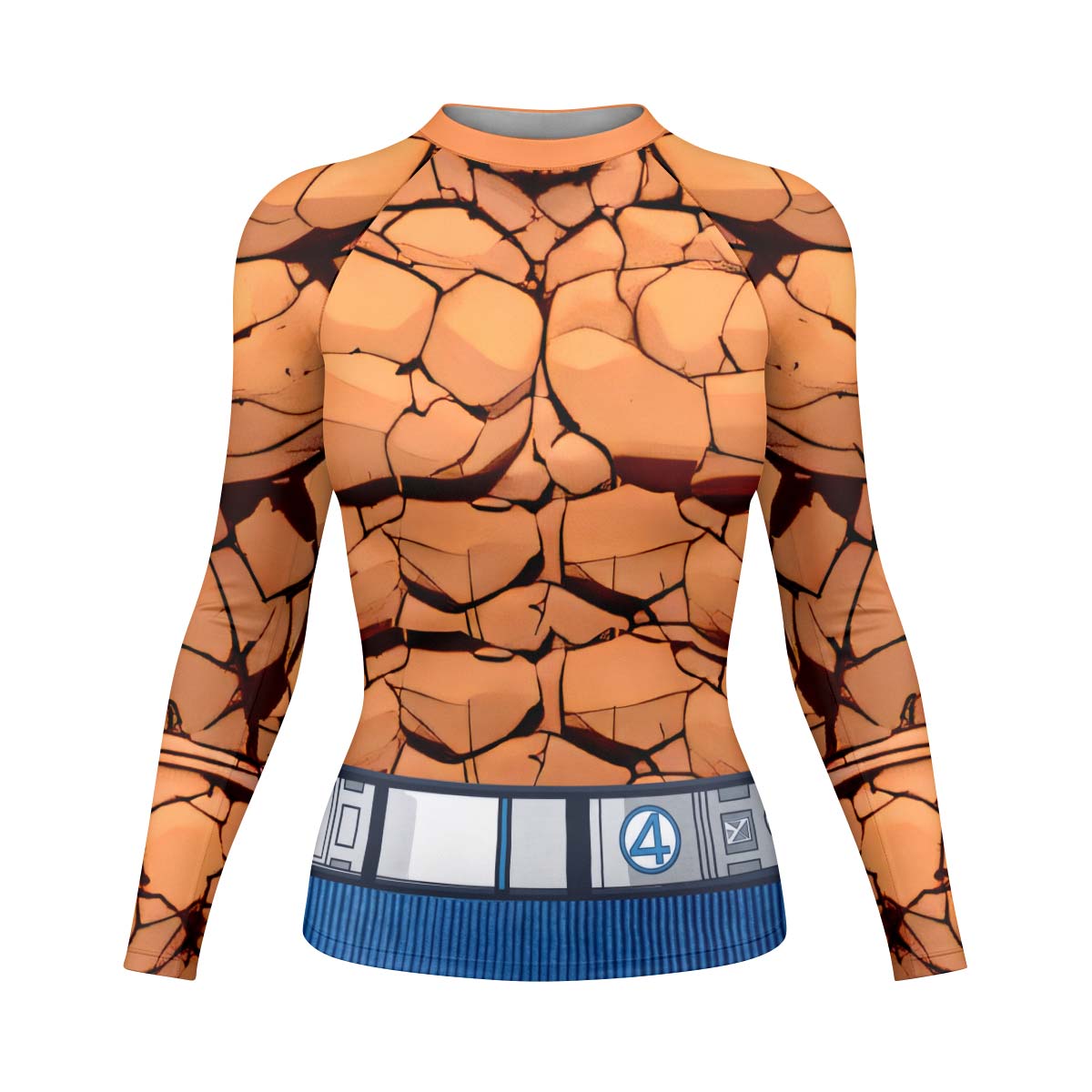  Marvel Fantastic 4 Thing Rash Guard