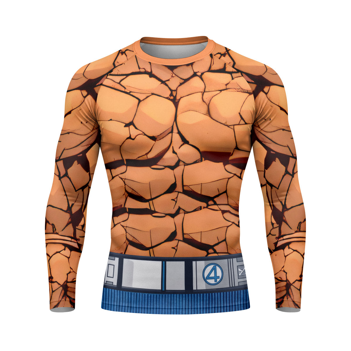  Marvel Fantastic 4 Thing Rash Guard