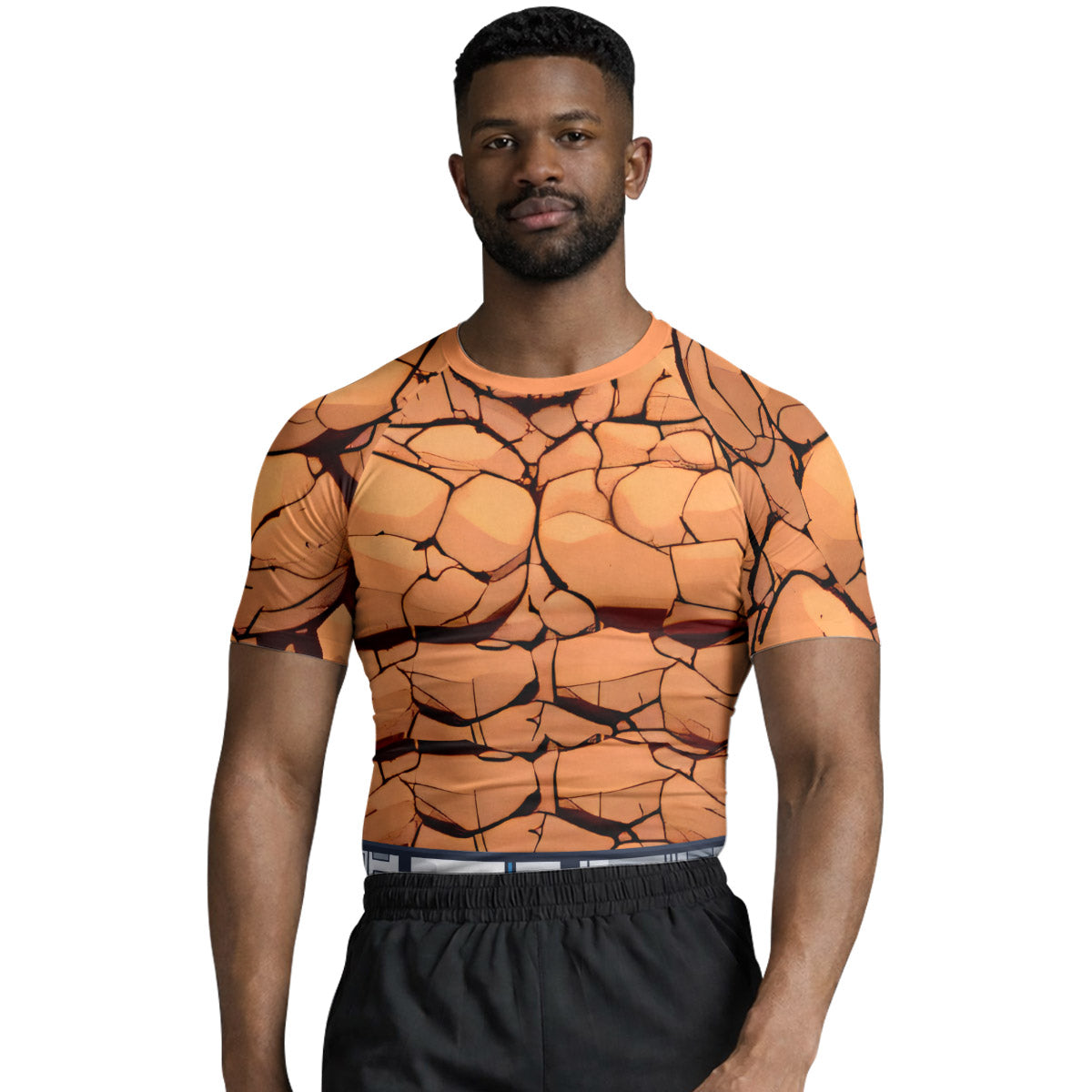  Marvel Fantastic 4 Thing Rash Guard