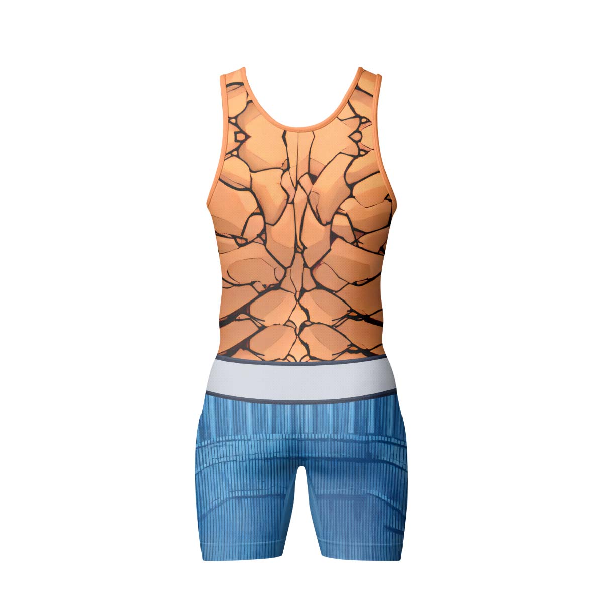  Marvel Fantastic 4 Thing Wrestling Singlet