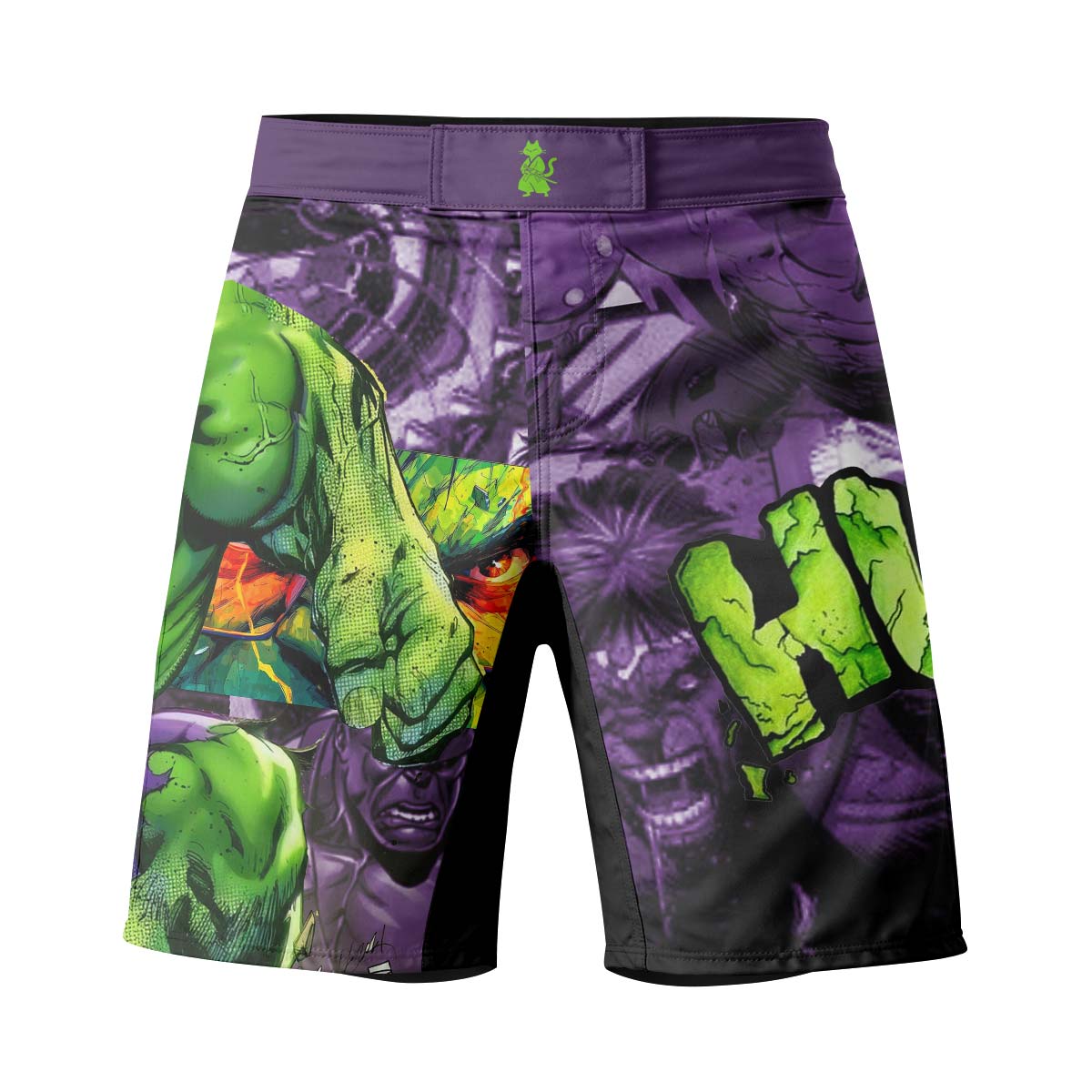  Marvel Incredible Hulk Fight Shorts