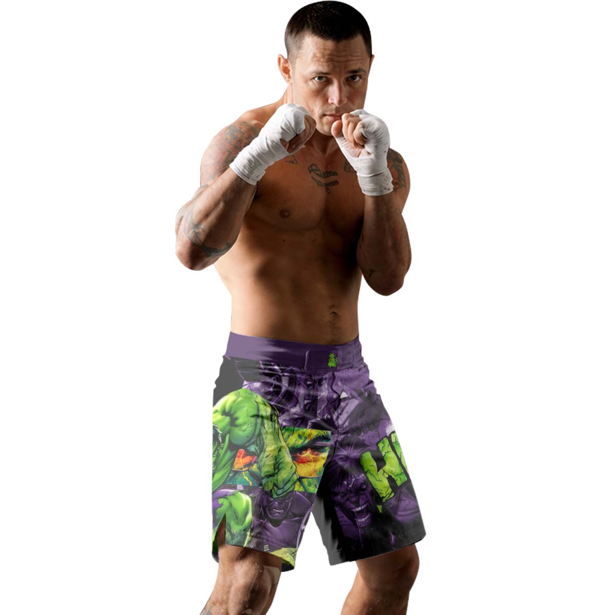  Marvel Incredible Hulk Fight Shorts