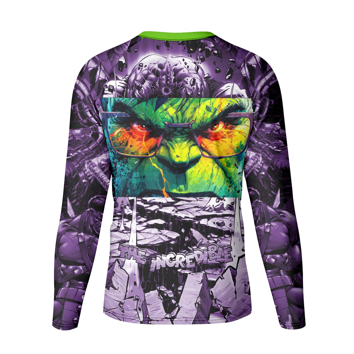 Marvel Incredible Hulk Kids Rash Guard