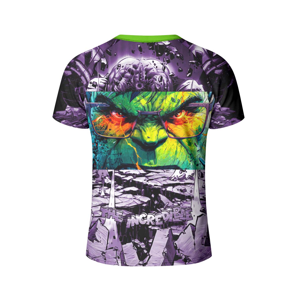  Marvel Incredible Hulk Kids Rash Guard