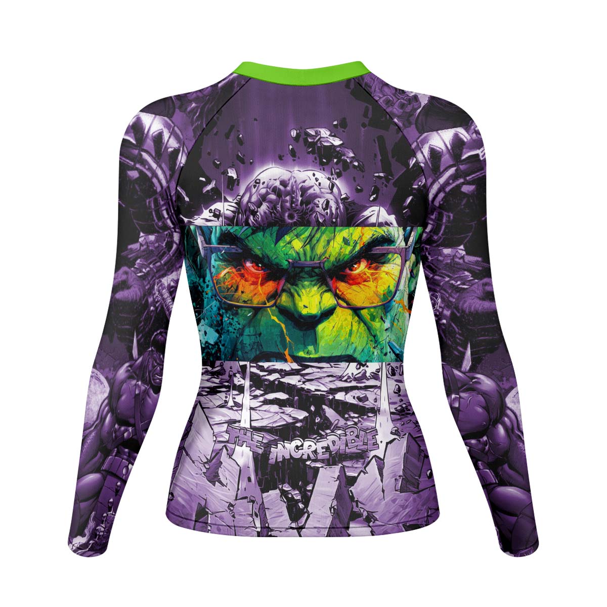  Marvel Incredible Hulk Rash Guard