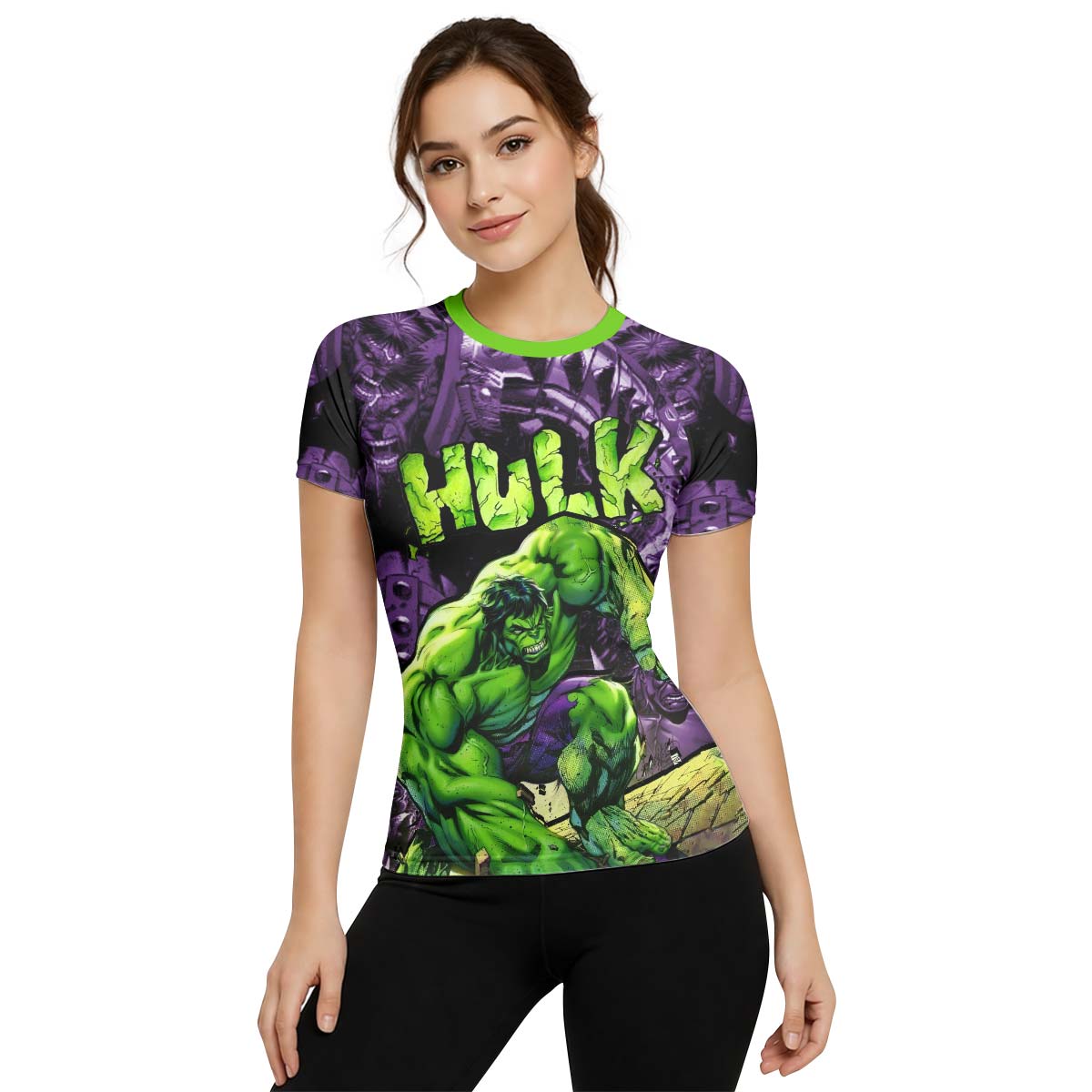  Marvel Incredible Hulk Rash Guard