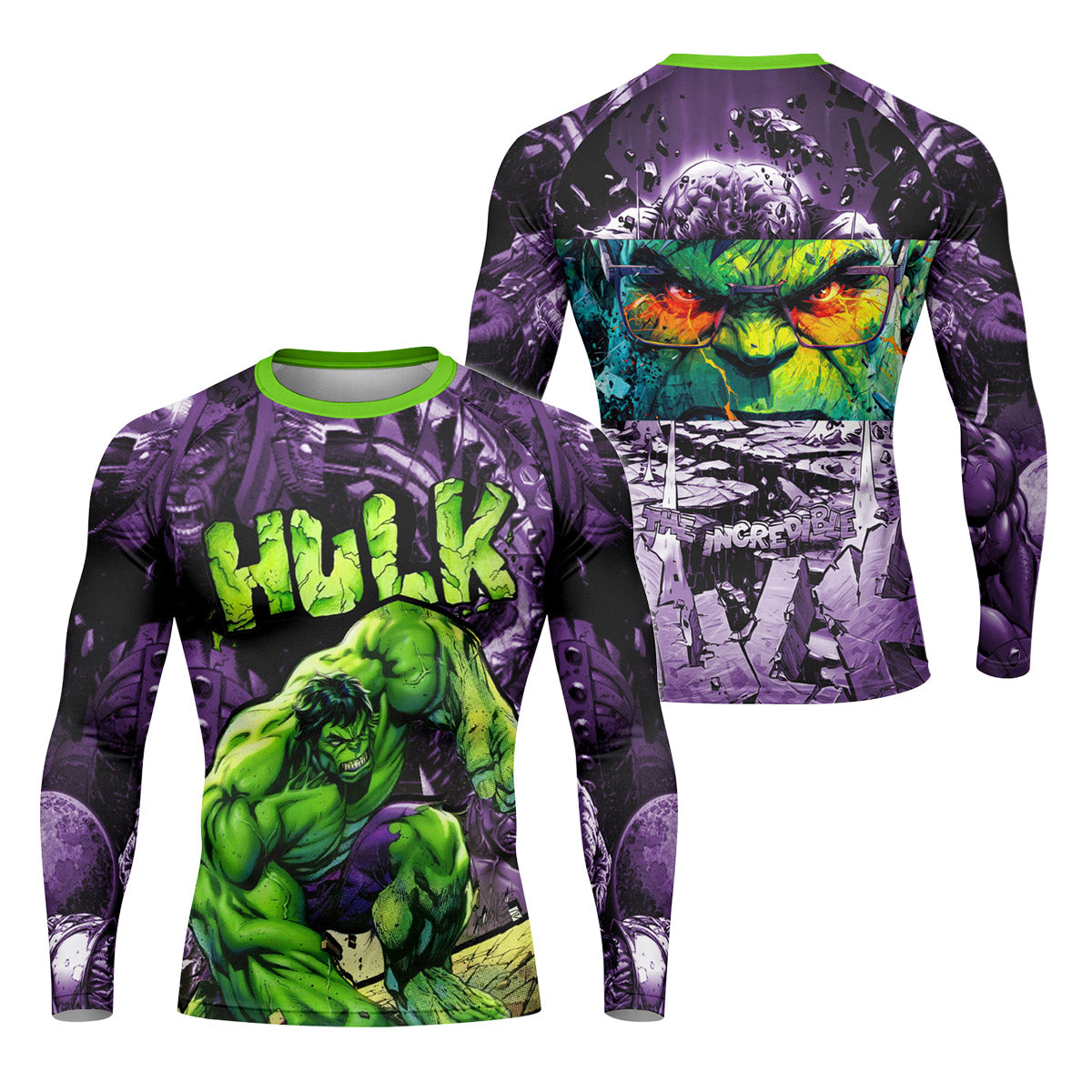 Marvel Incredible Hulk Rash Guard