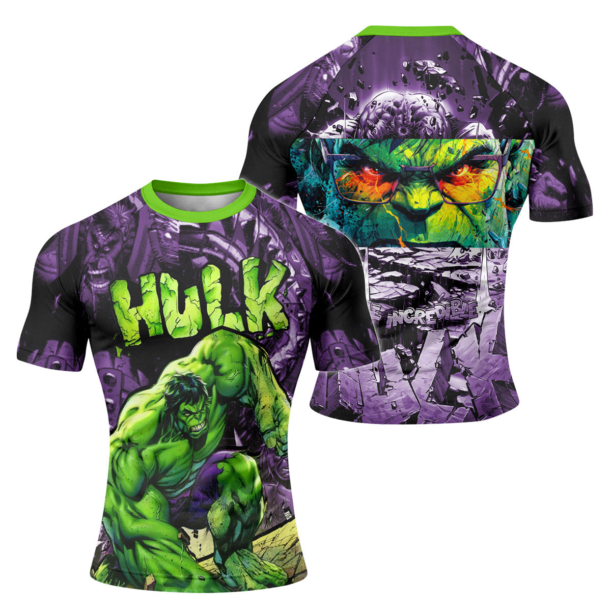 Marvel Incredible Hulk Rash Guard