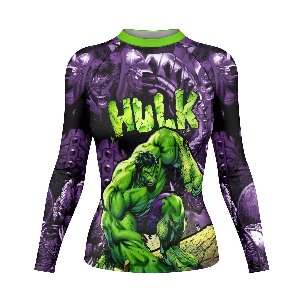  Marvel Incredible Hulk Rash Guard