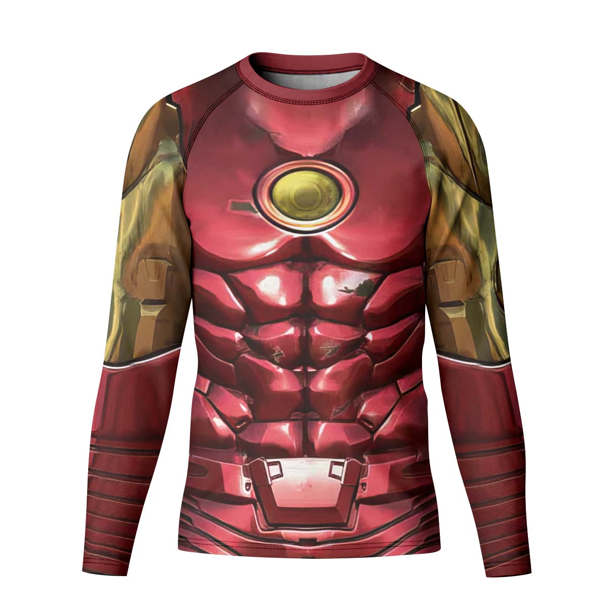 Marvel Iron Man Mark VII Armor Kids Rash Guard