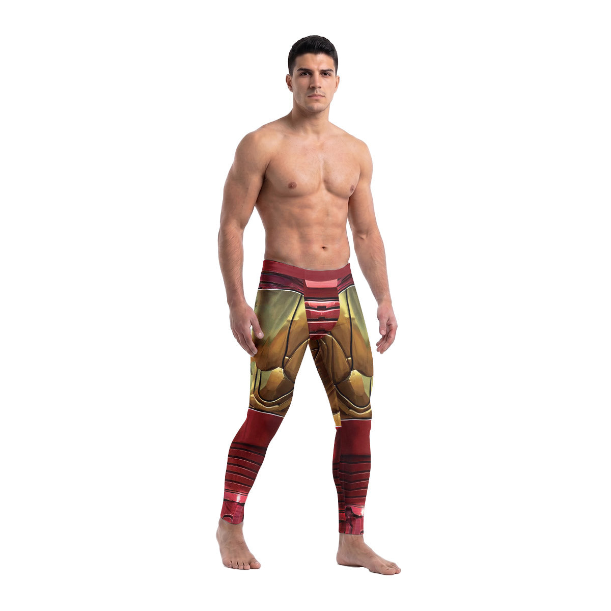  Marvel Iron Man Mark VII Armor Men's Compression Leggings