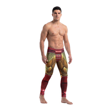  Marvel Iron Man Mark VII Armor Men's Compression Leggings