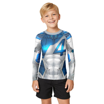 Marvel Rival Fantastic 4 Kid Rash Guard