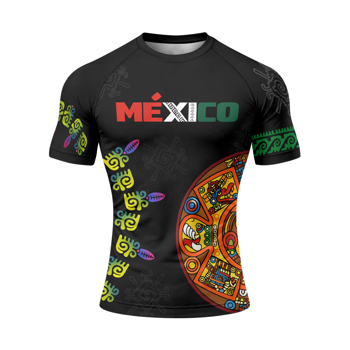 Mexico Aztec Rash Guard