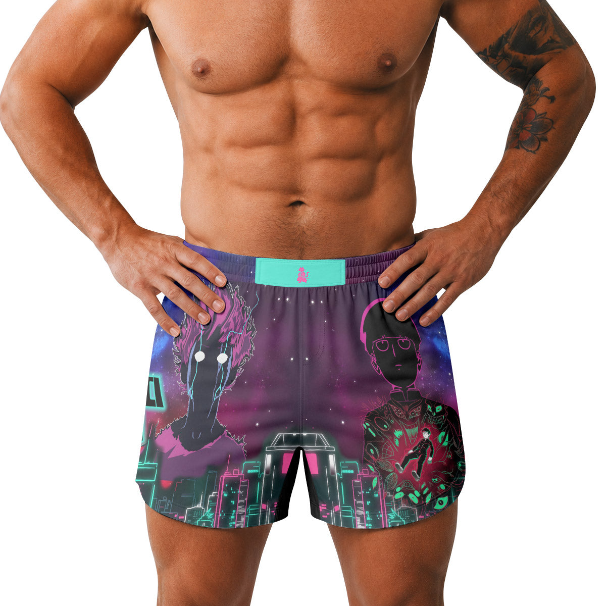  Mob Psycho 100 Grappling Shorts