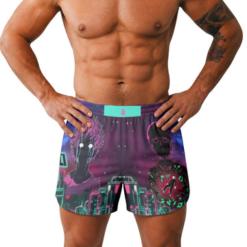  Mob Psycho 100 Grappling Shorts