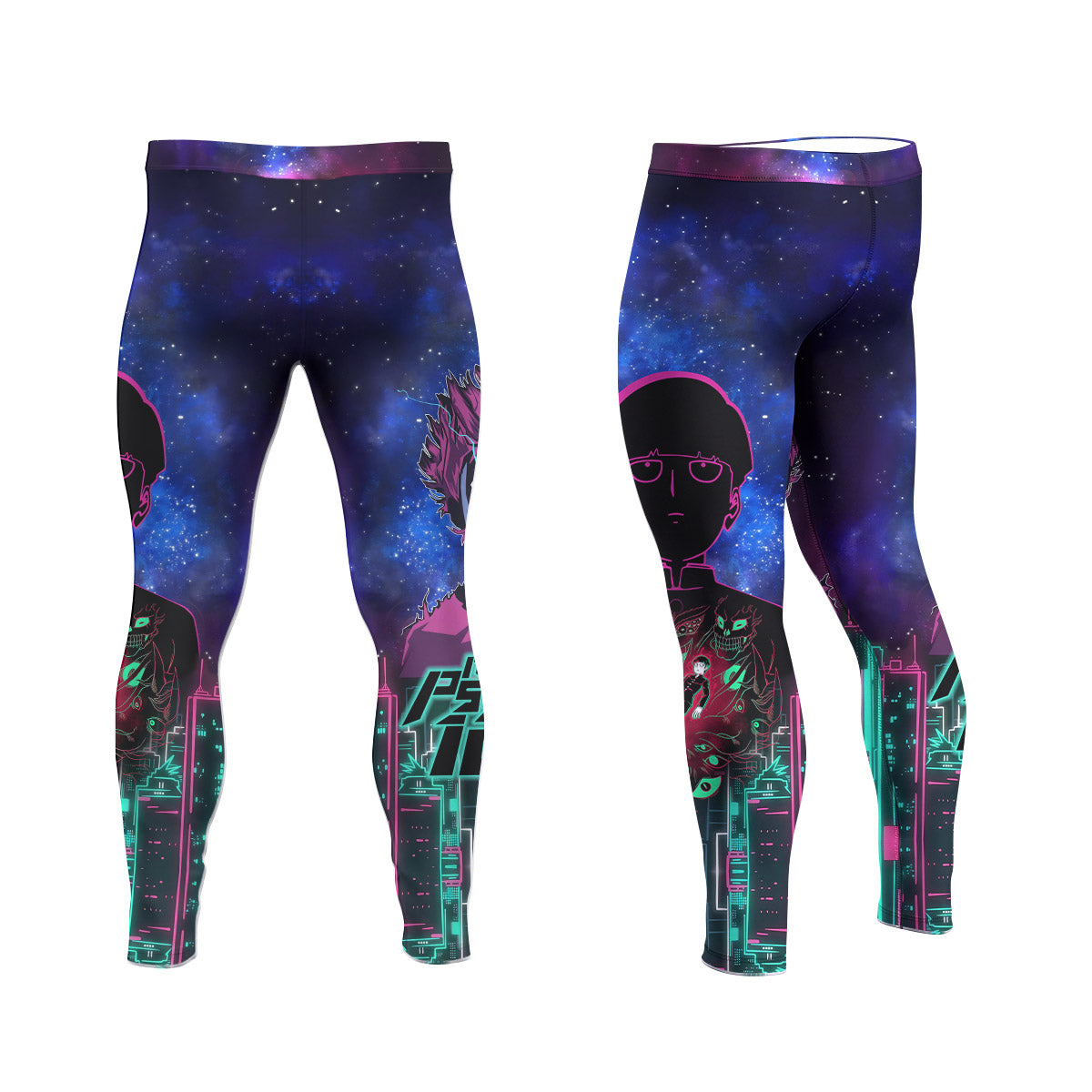  Mob Psycho 100 Men's Compression Leggings