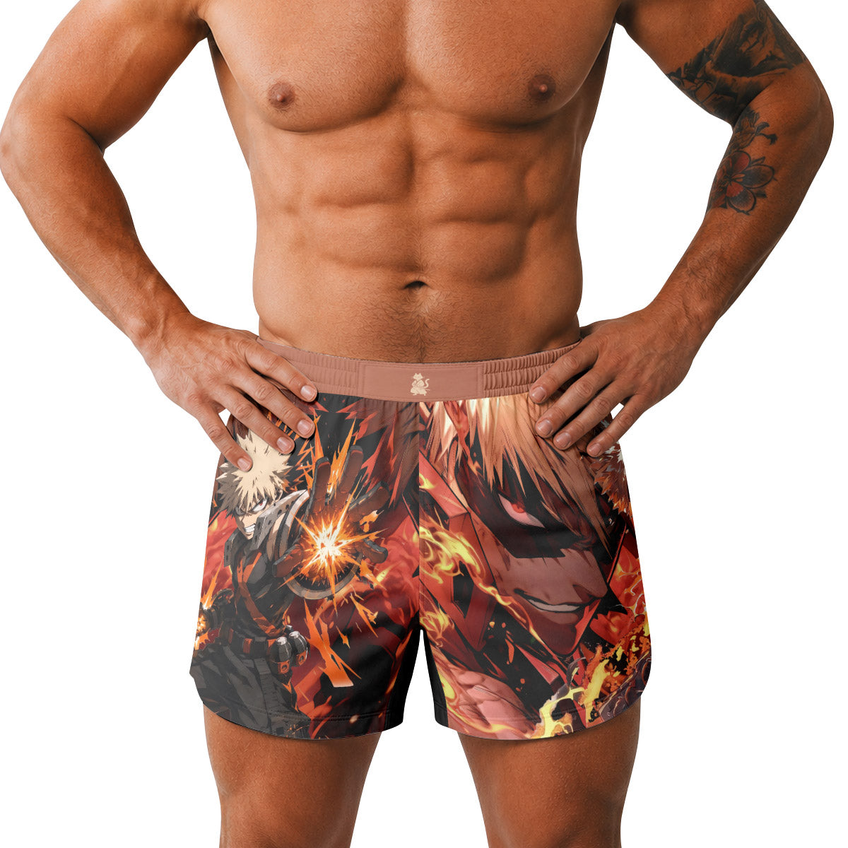  My Hero Academia Bakugo Grappling Shorts