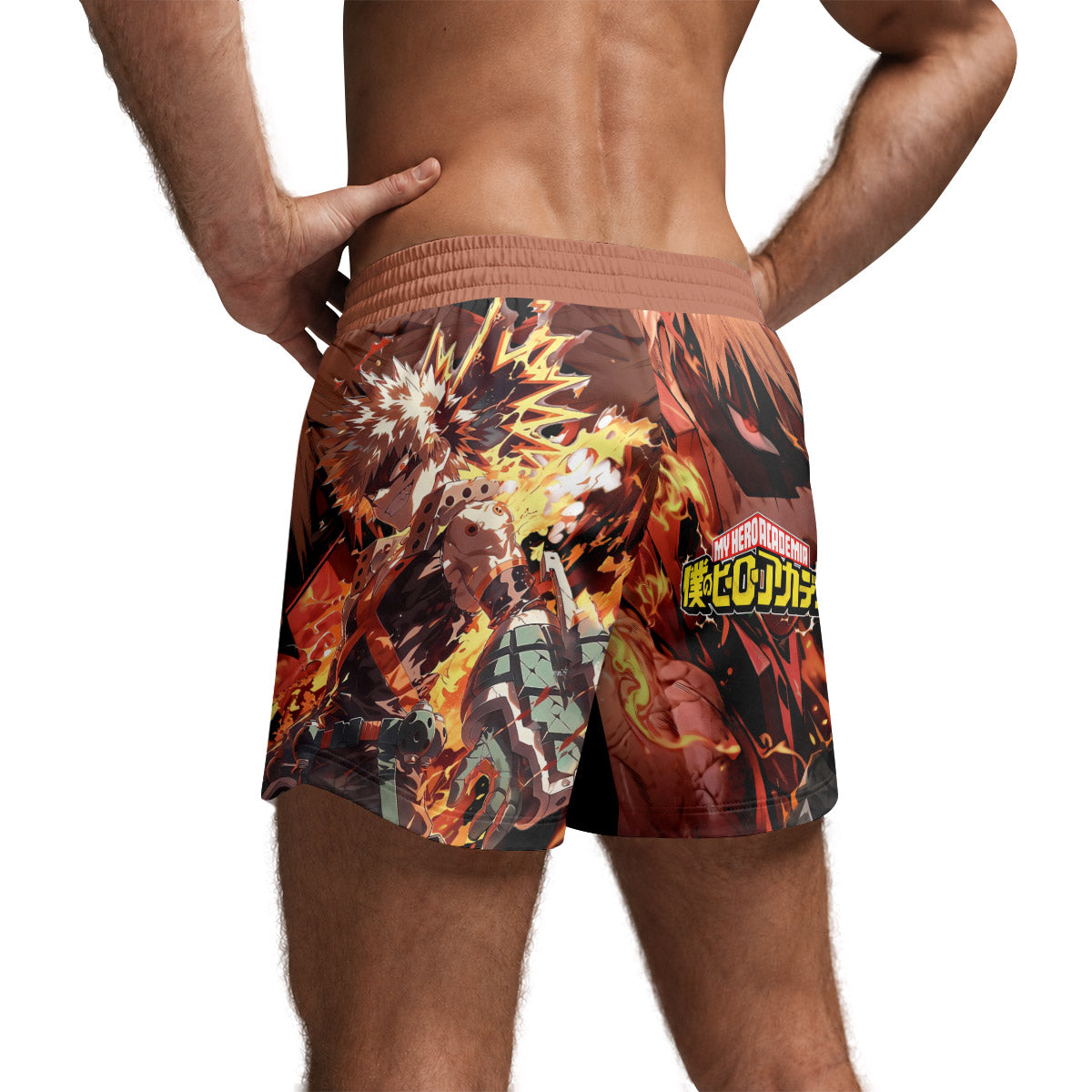  My Hero Academia Bakugo Grappling Shorts