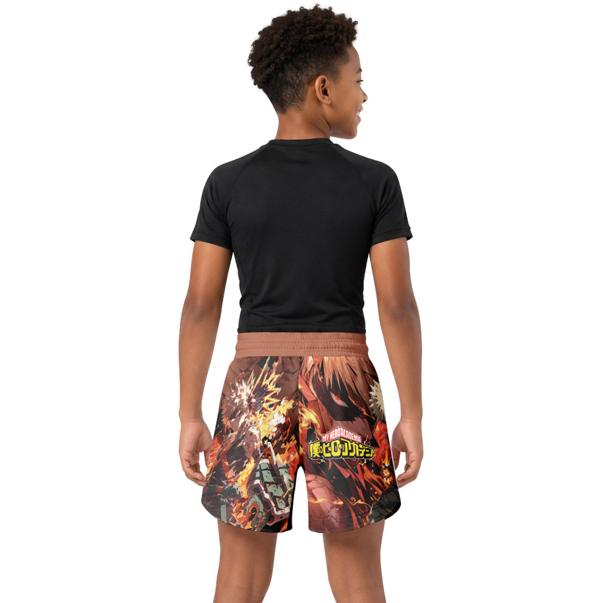 My Hero Academia Bakugo Kids Grappling Shorts