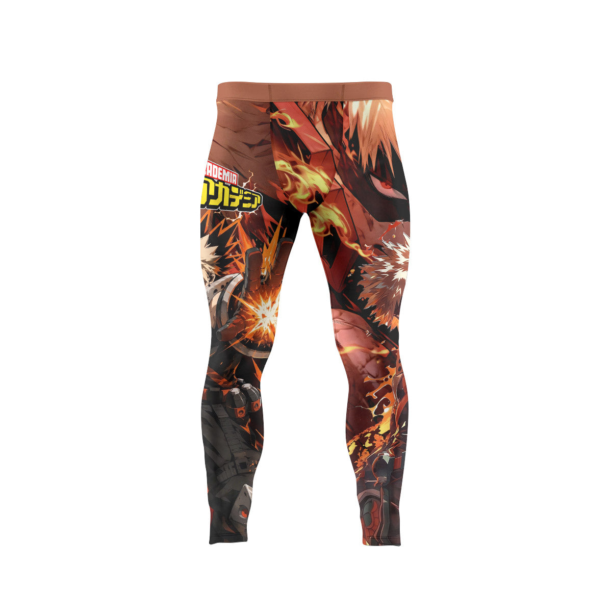  My Hero Academia Bakugo Men's Compression Leggings