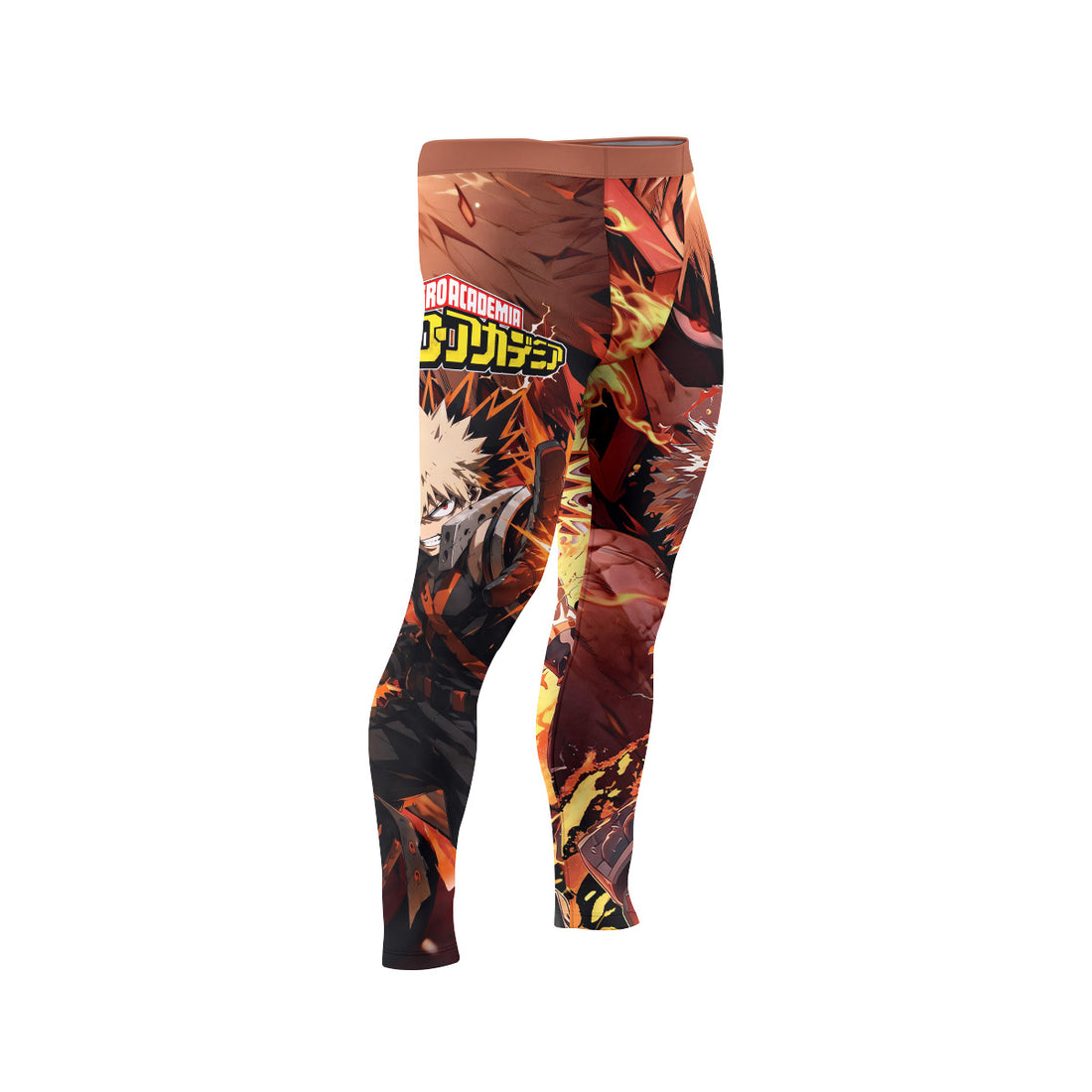  My Hero Academia Bakugo Men's Compression Leggings