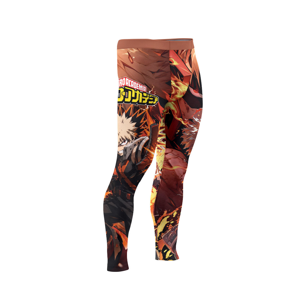  My Hero Academia Bakugo Men's Compression Leggings