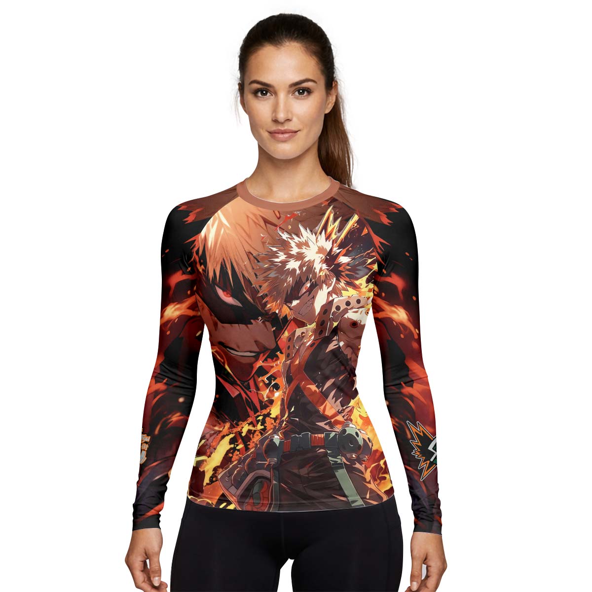 My Hero Academia Bakugo Rash Guard