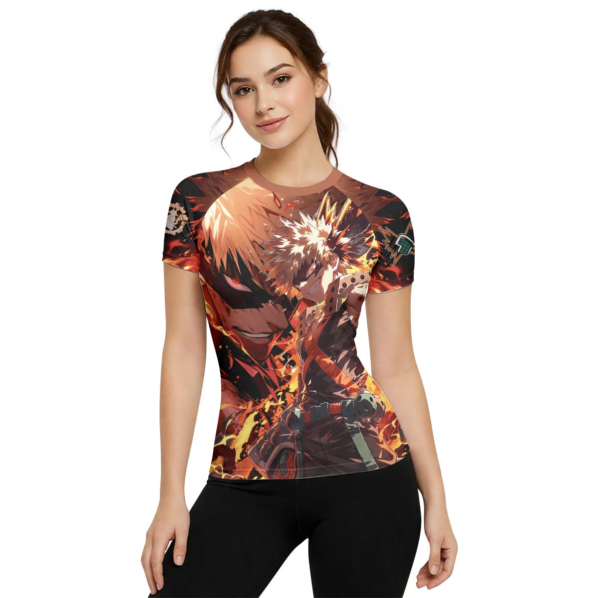  My Hero Academia Bakugo Rash Guard