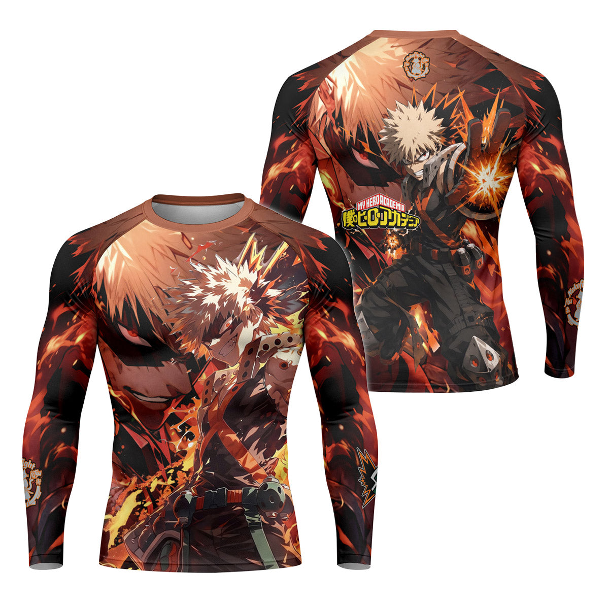 My Hero Academia Bakugo Rash Guard