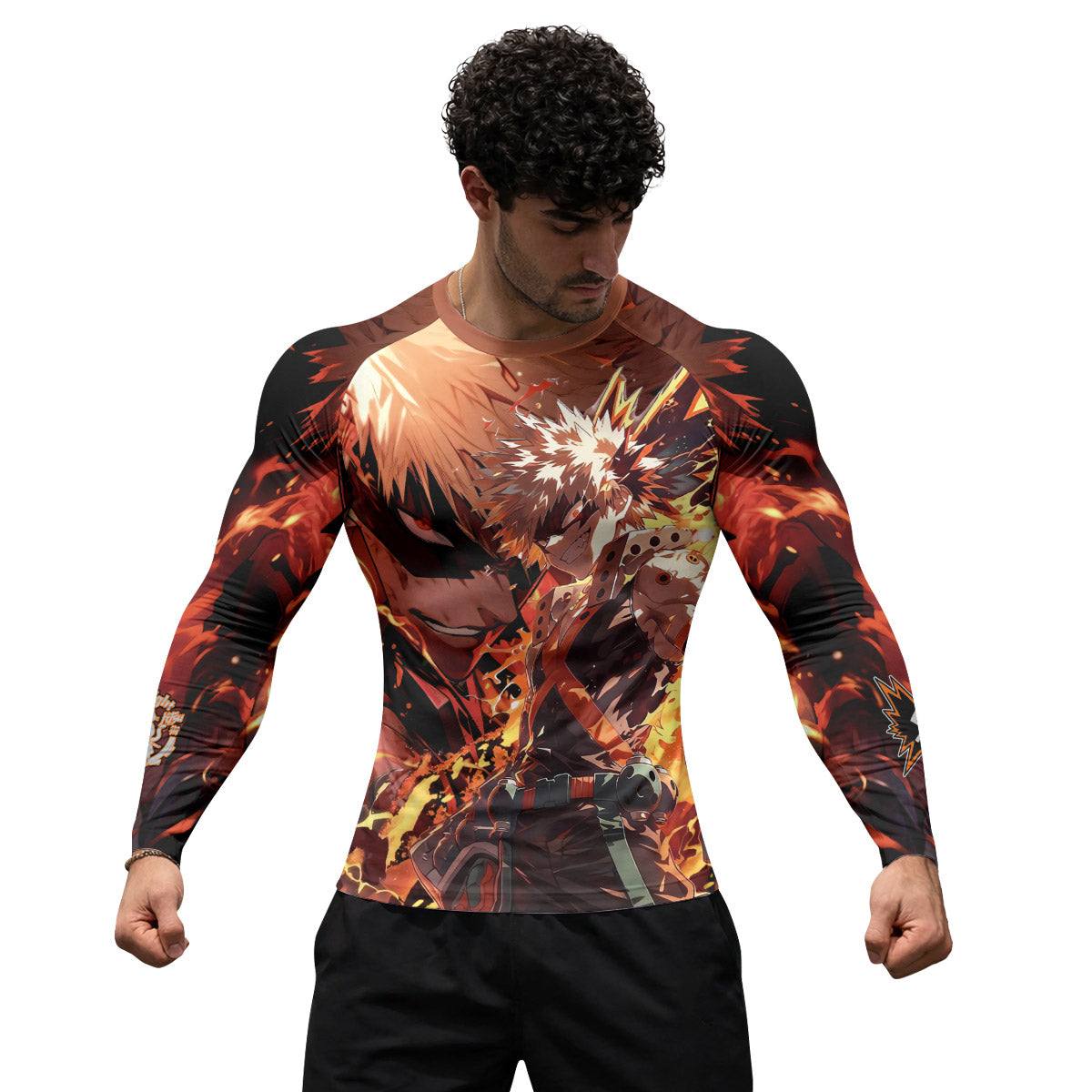  My Hero Academia Bakugo Rash Guard