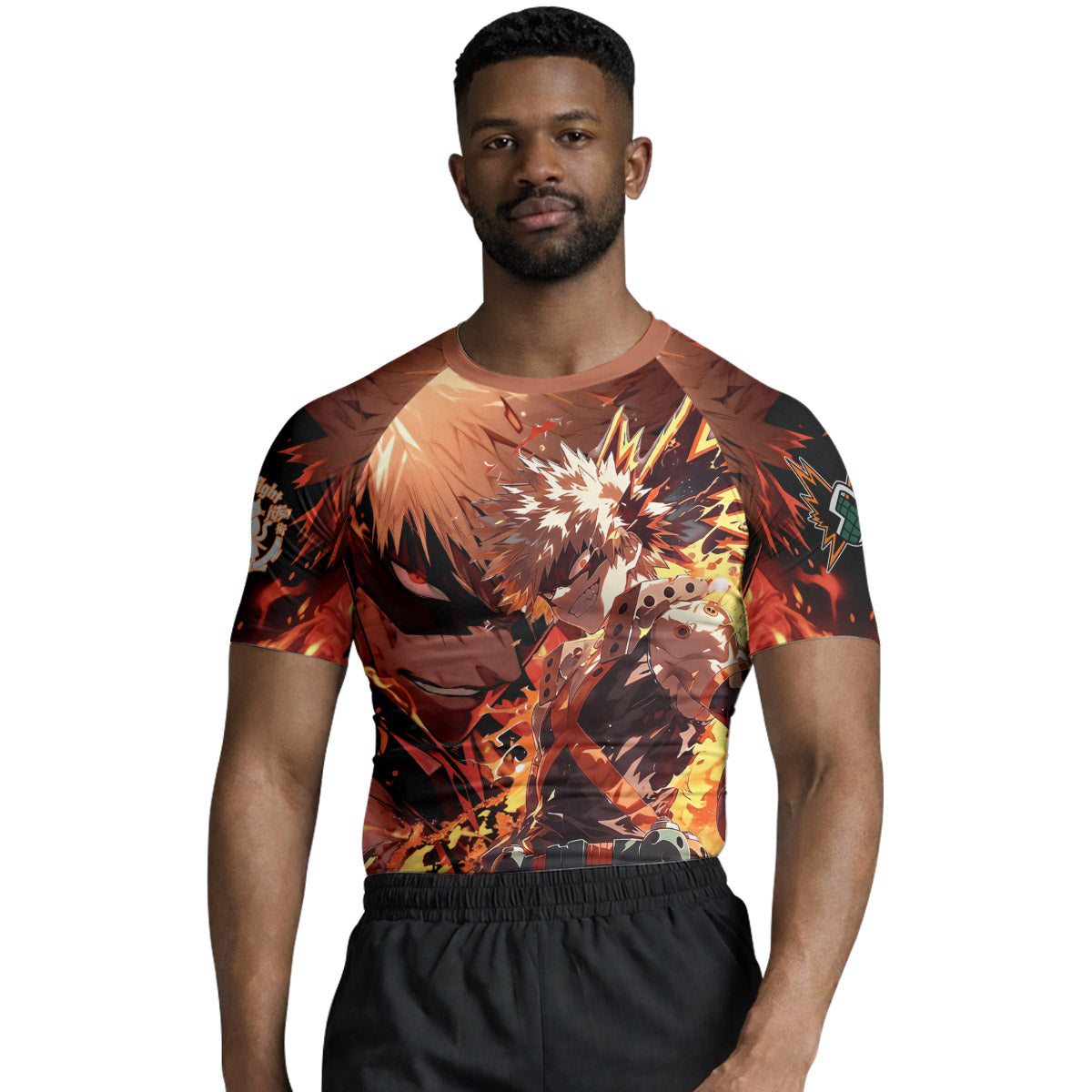  My Hero Academia Bakugo Rash Guard