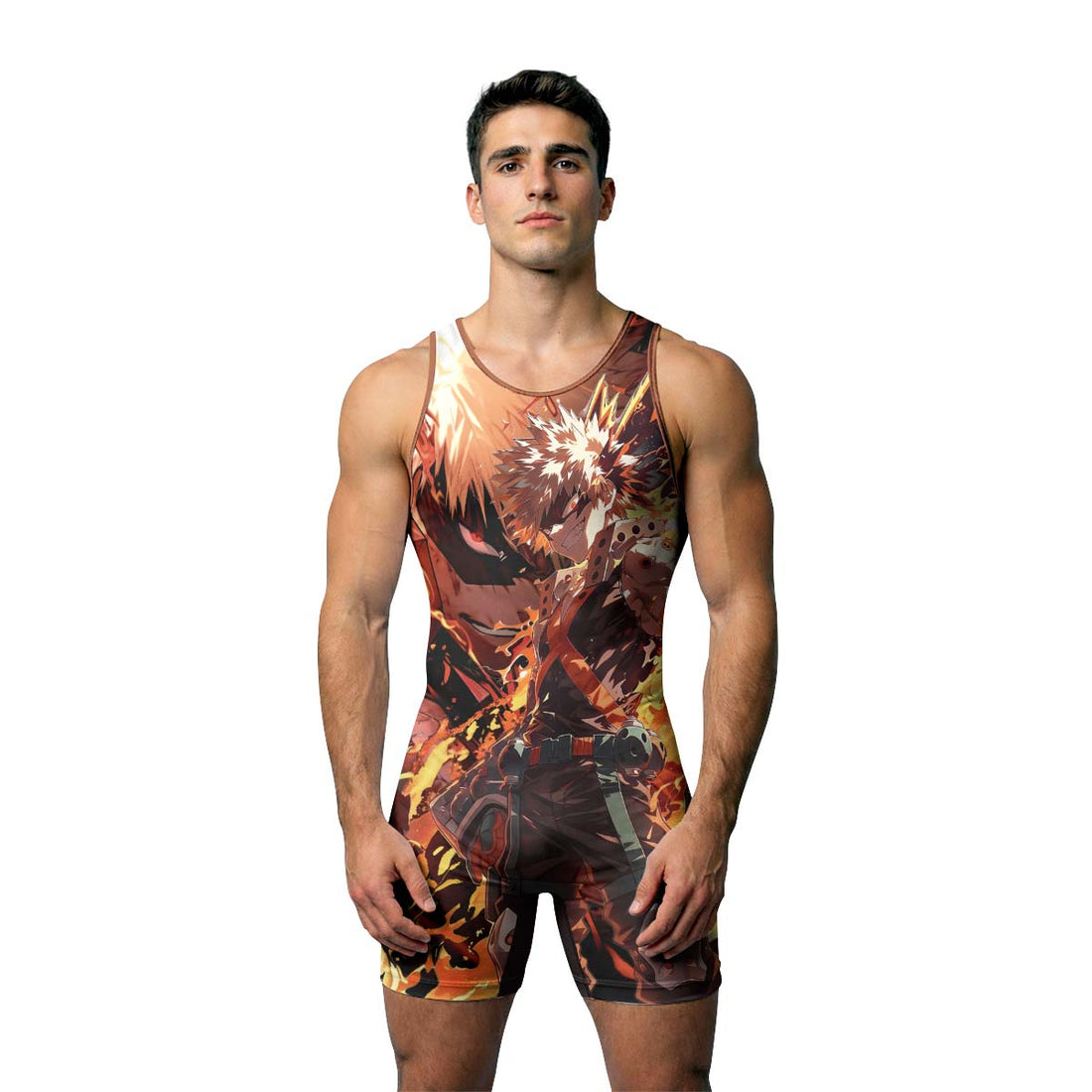  My Hero Academia Bakugo Wrestling Singlet