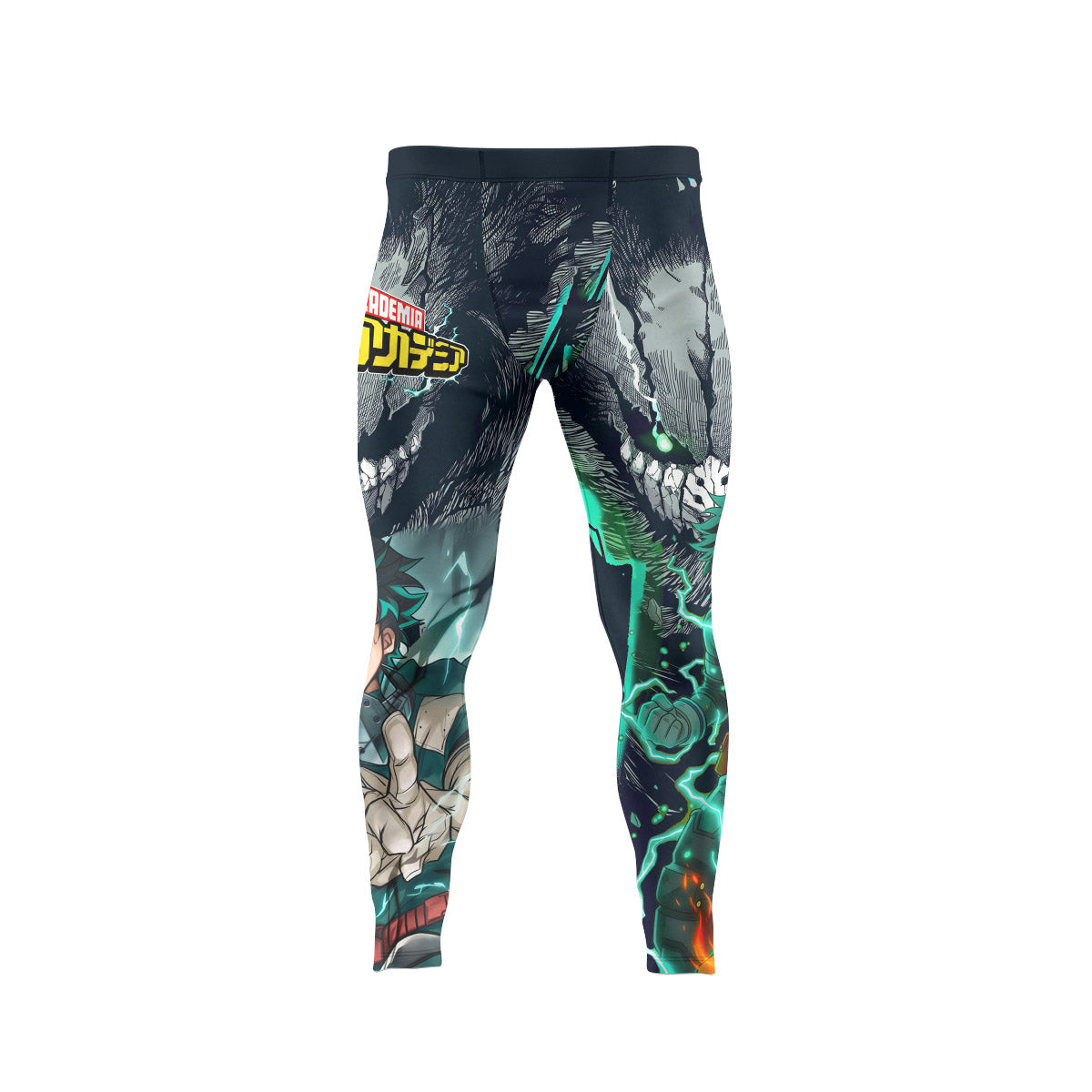  My Hero Academia Midoriya Men's Compression Leggings