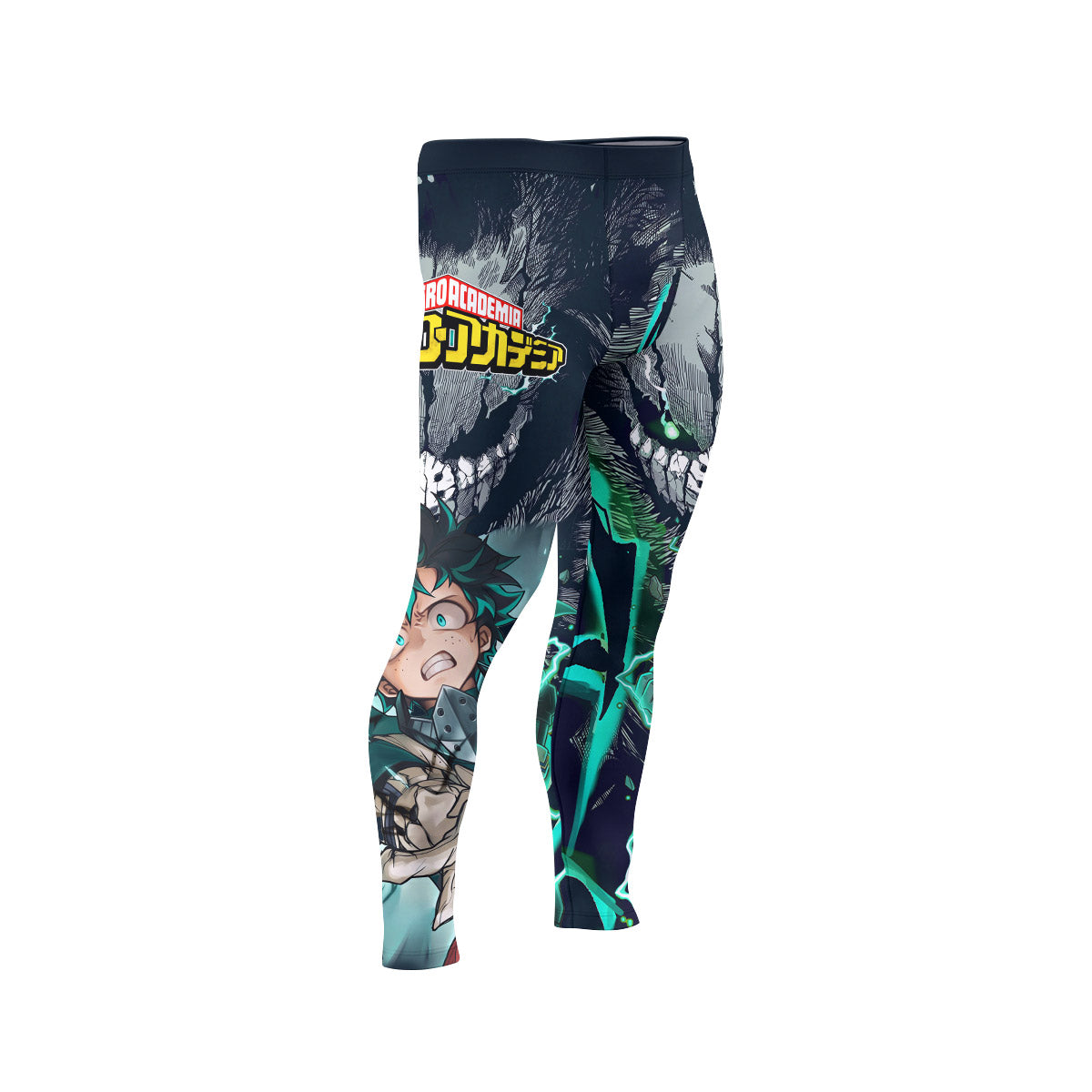  My Hero Academia Midoriya Men's Compression Leggings