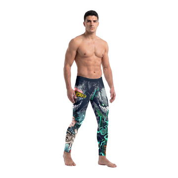  My Hero Academia Midoriya Men's Compression Leggings
