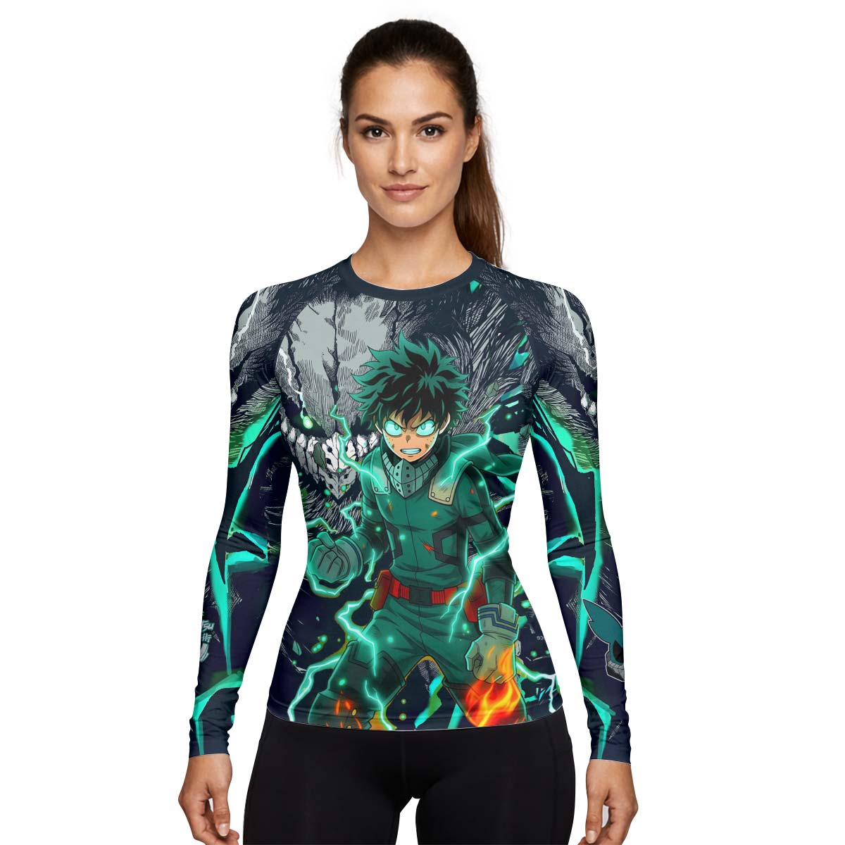  My Hero Academia Midoriya Rash Guard