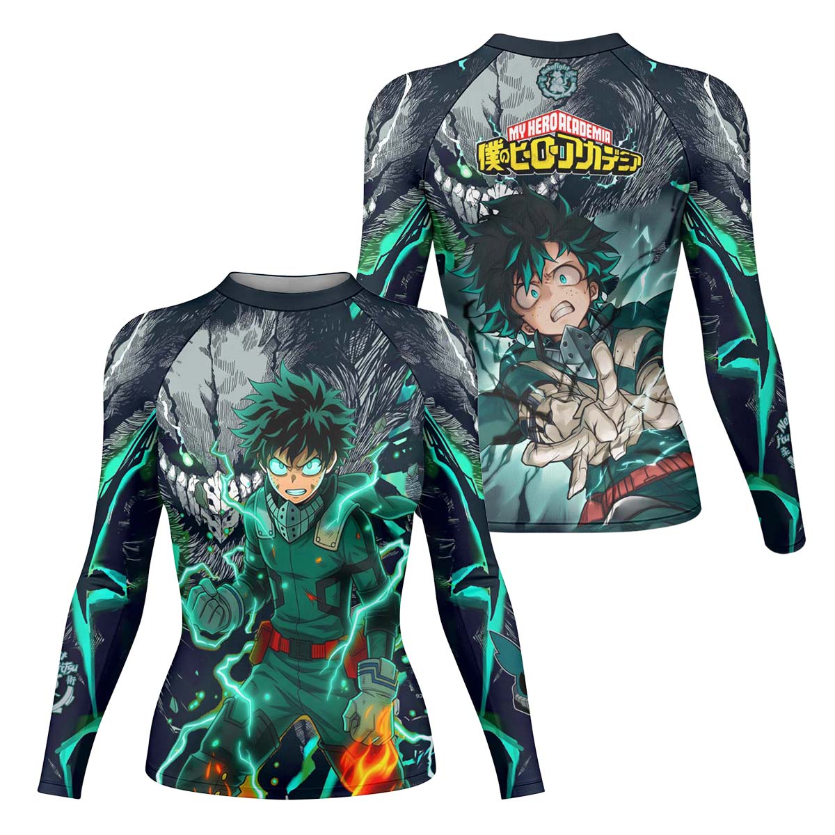  My Hero Academia Midoriya Rash Guard