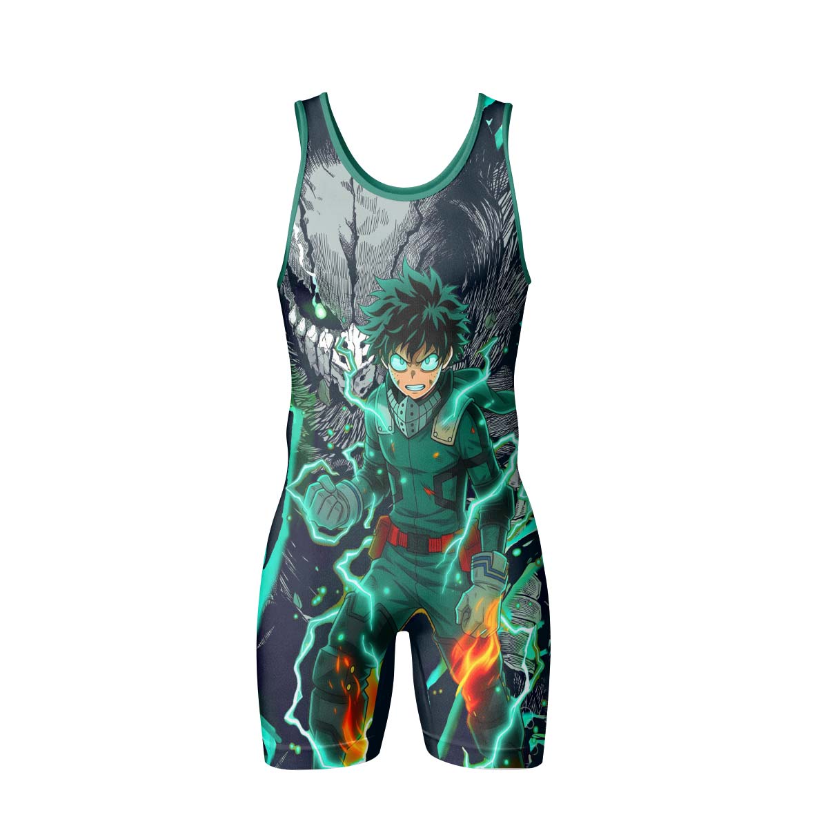  My Hero Academia Midoriya Wrestling Singlet