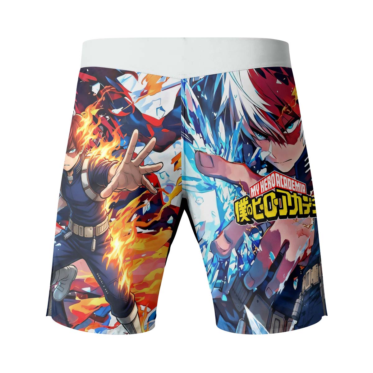  My Hero Academia Todoroki Fight Shorts
