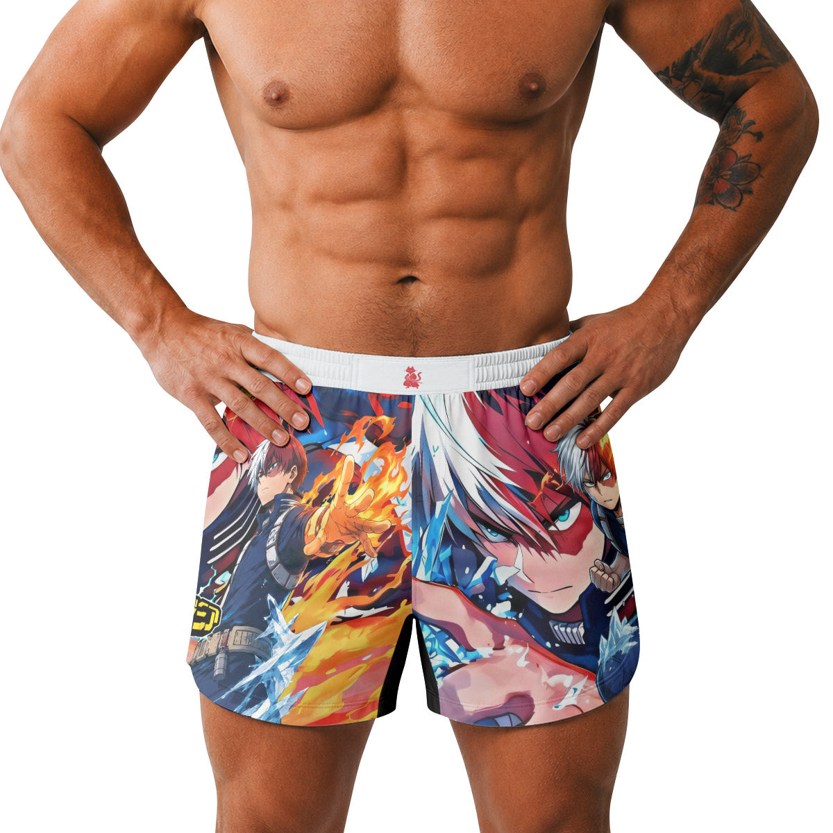  My Hero Academia Todoroki Grappling Shorts