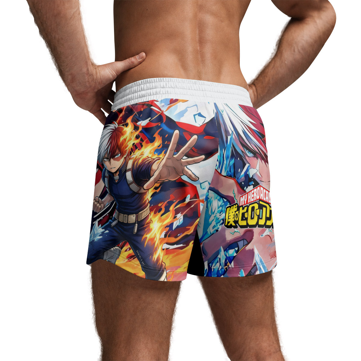  My Hero Academia Todoroki Grappling Shorts