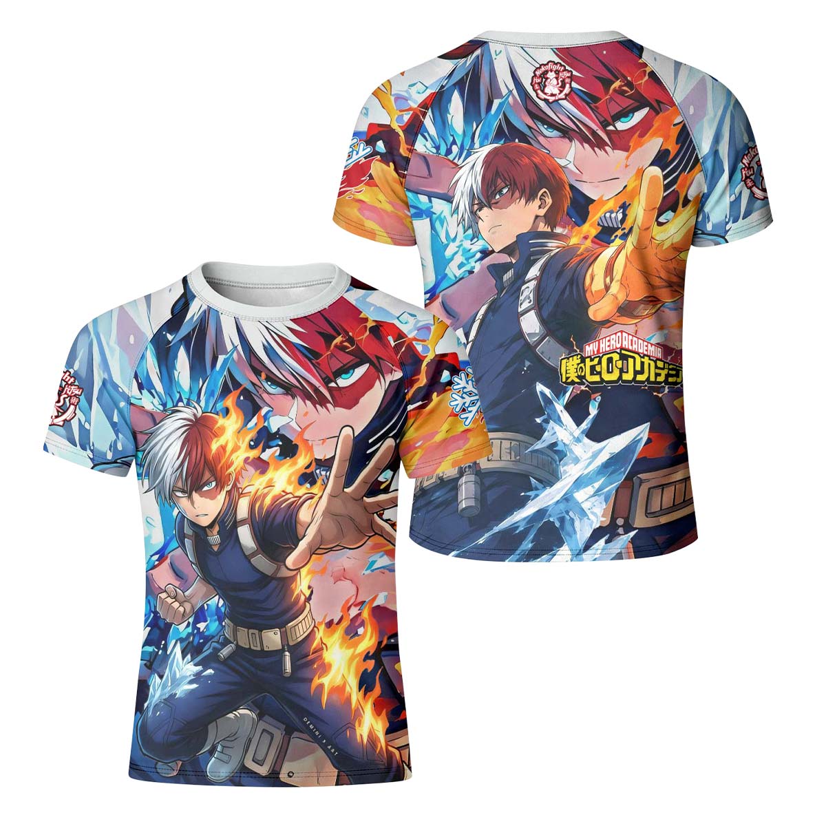  My Hero Academia Todoroki Kid Rash Guard