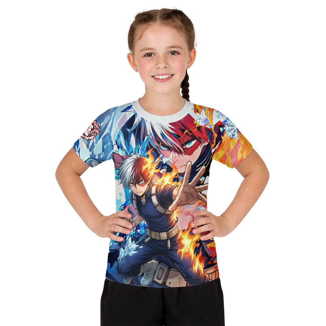  My Hero Academia Todoroki Kid Rash Guard