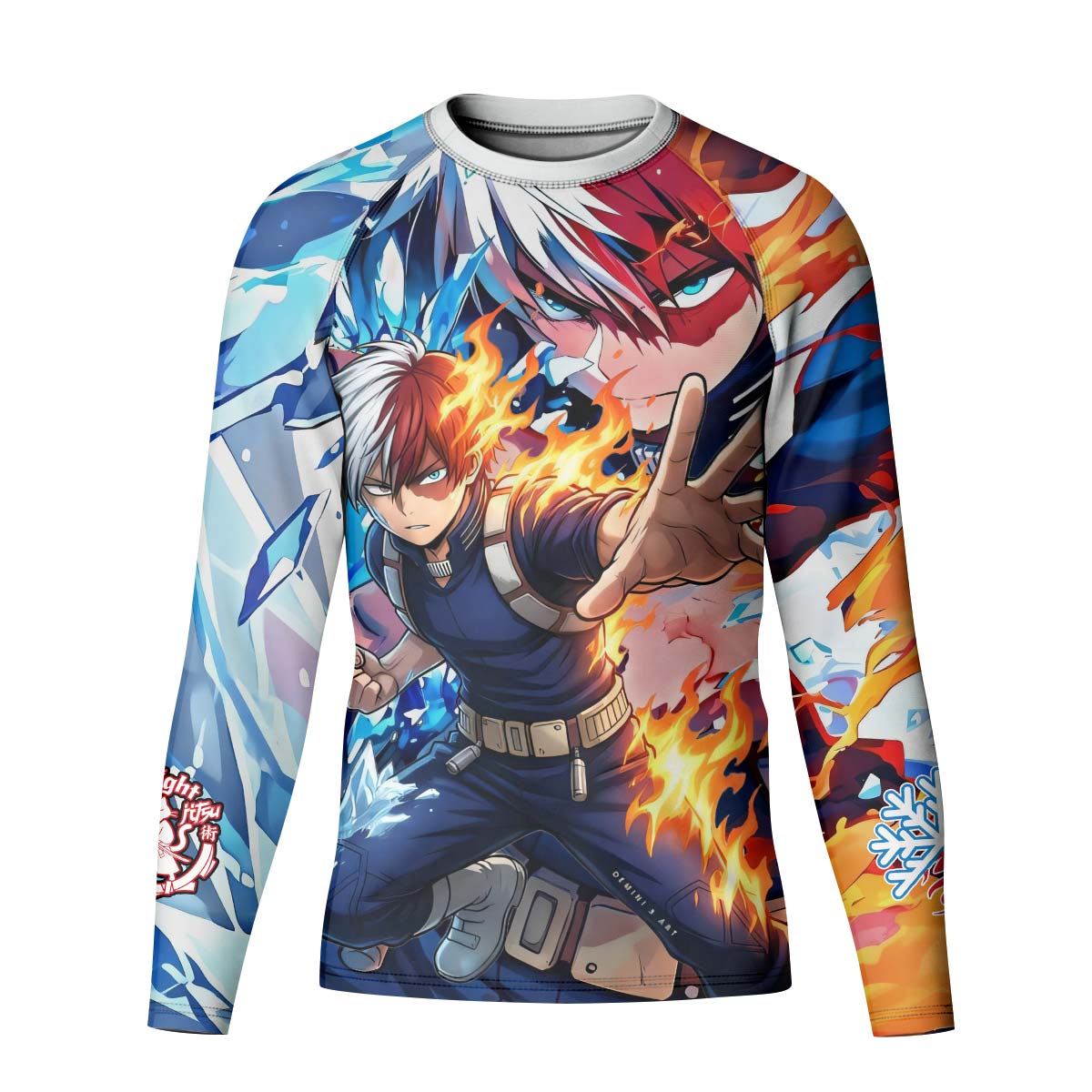  My Hero Academia Todoroki Kid Rash Guard