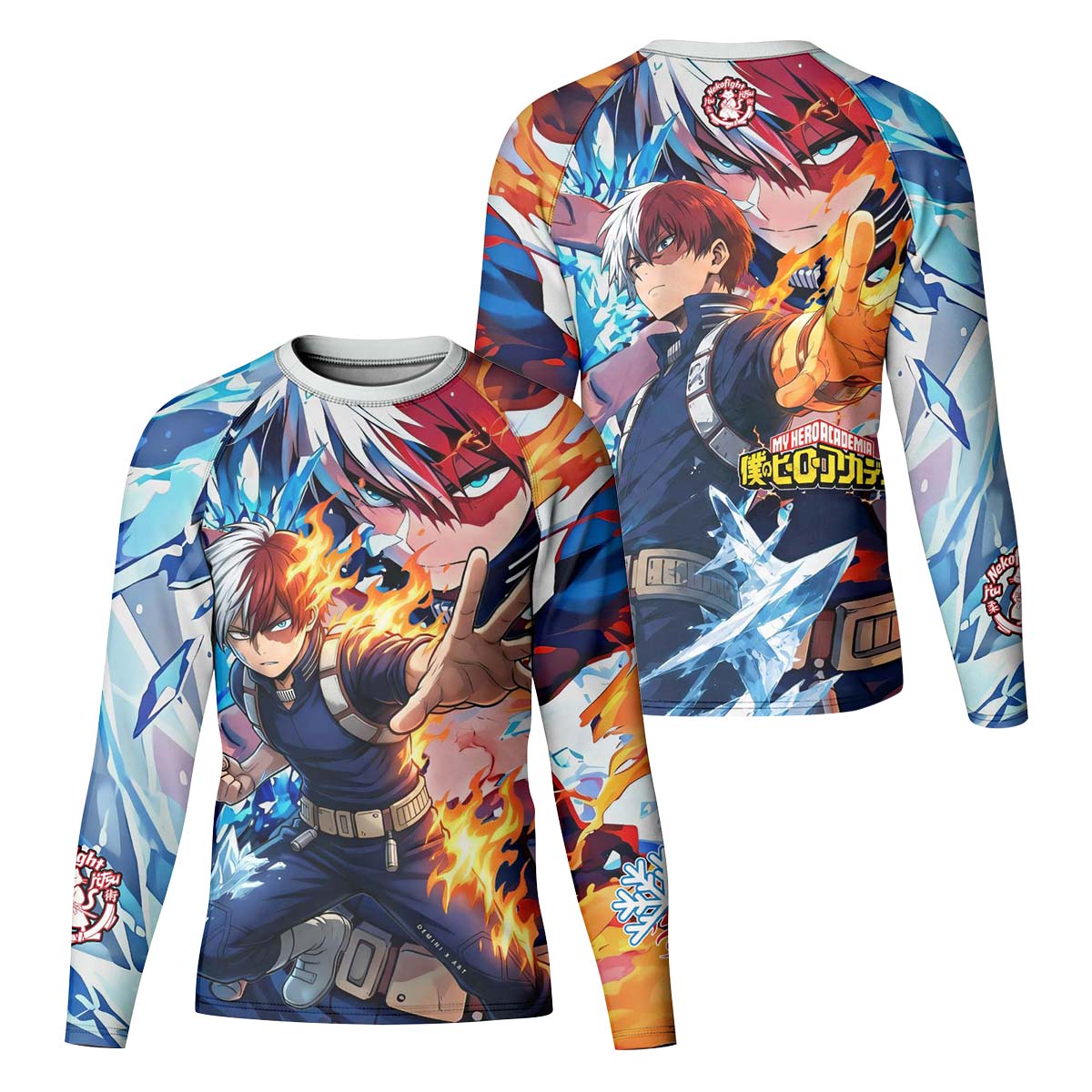  My Hero Academia Todoroki Kid Rash Guard