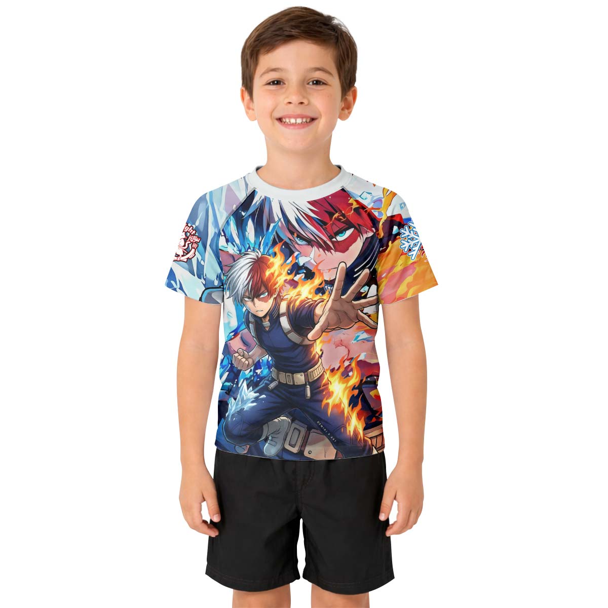  My Hero Academia Todoroki Kid Rash Guard
