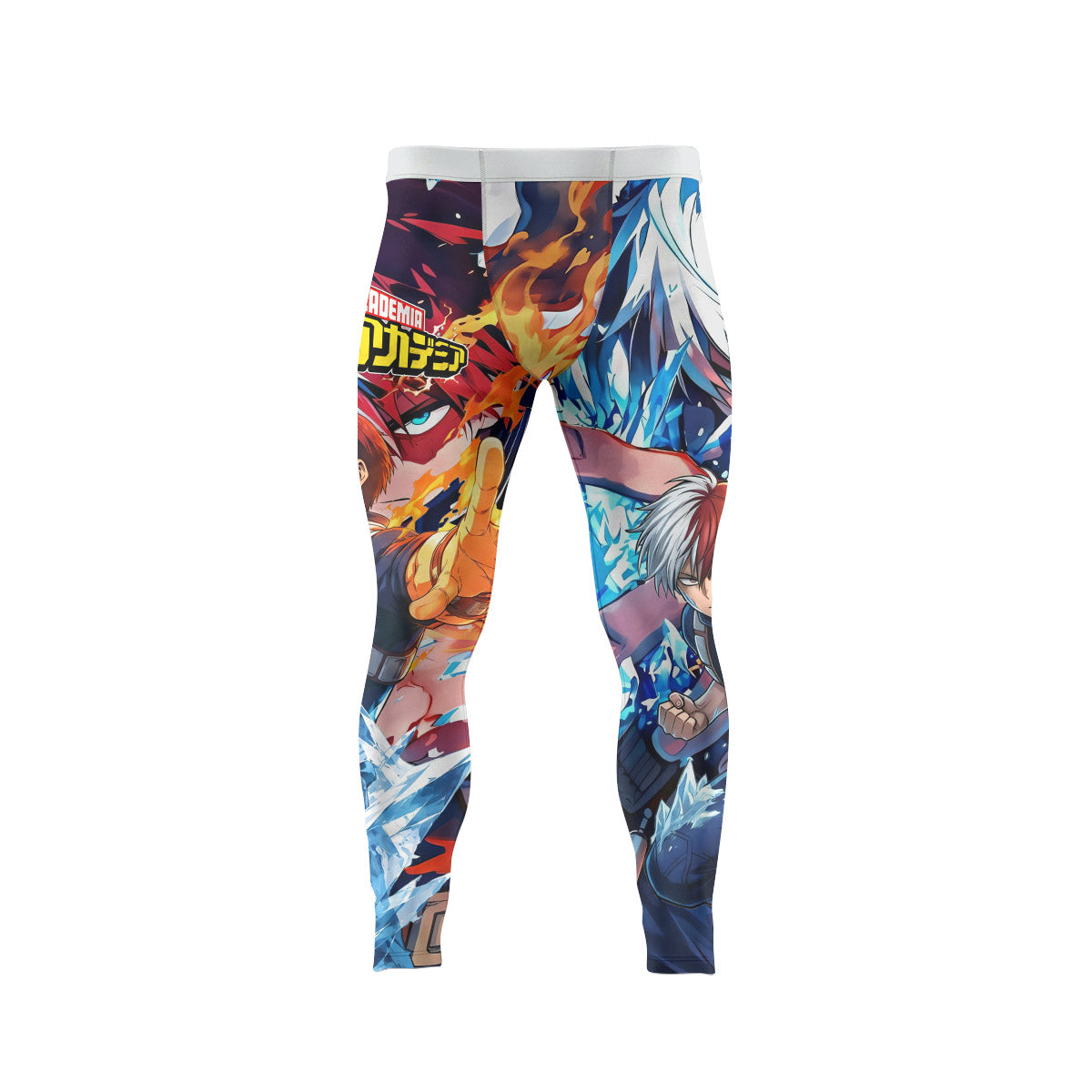  My Hero Academia Todoroki Men's Compression Leggings